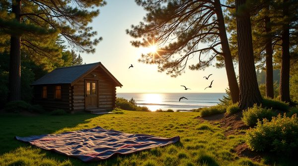 Vivez l'aventure au camping lit et mixe entre mer et forêt